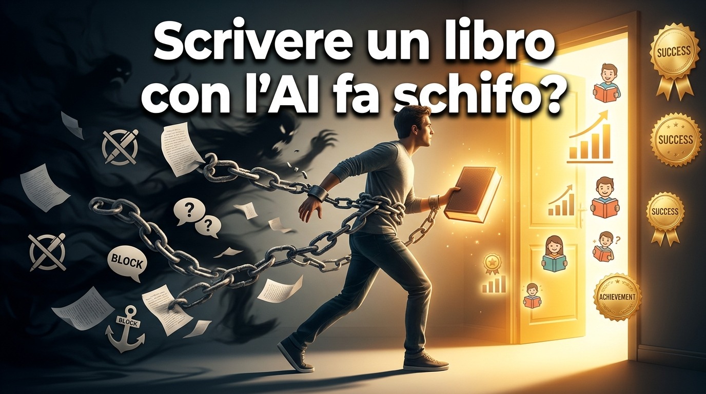 Scrivere un libro con l'AI fa schifo AI-schifo