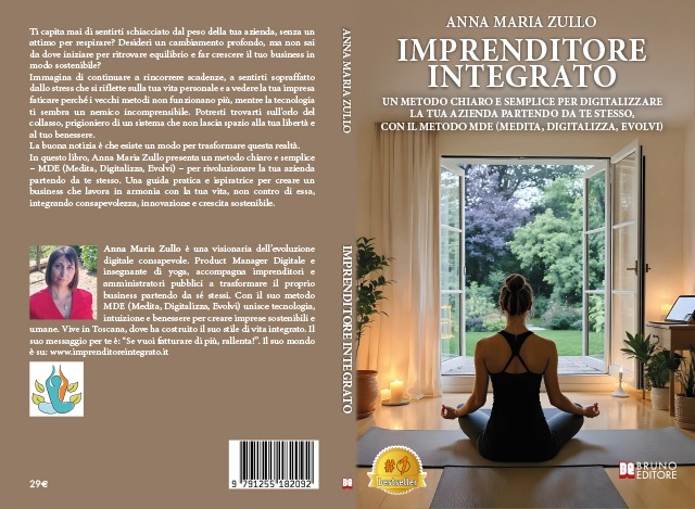 Anna Maria Zullo lancia il Bestseller “Imprenditore Integrato” Anna Maria Zullo_Amazon.indd