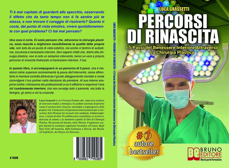 Luca Grassetti: Bestseller “Percorsi Di Rinascita”, il libro su come aumentare il proprio benessere interiore con la chirurgia plastica