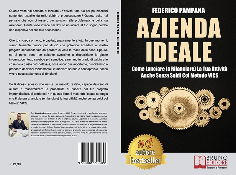 Federico Pampana: Bestseller “Azienda Ideale”, il libro su come portare al successo la propria azienda anche senza soldi