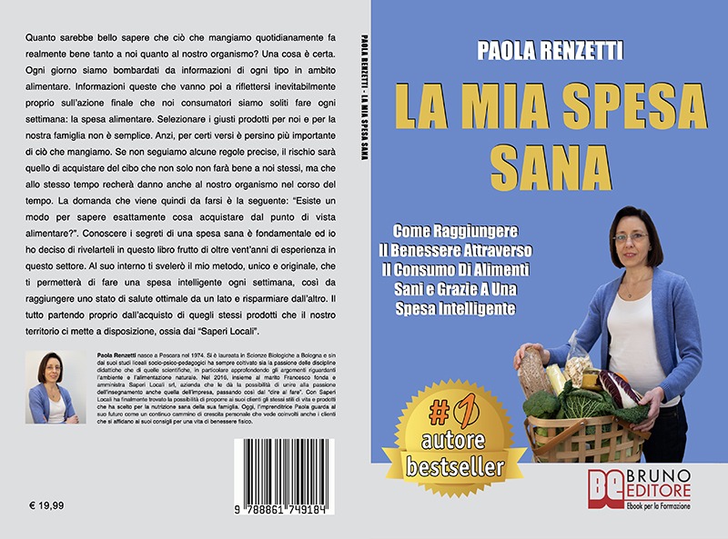 Paola Renzetti: Bestseller “La Mia Spesa Sana”, il libro su come fare una corretta spesa settimanale