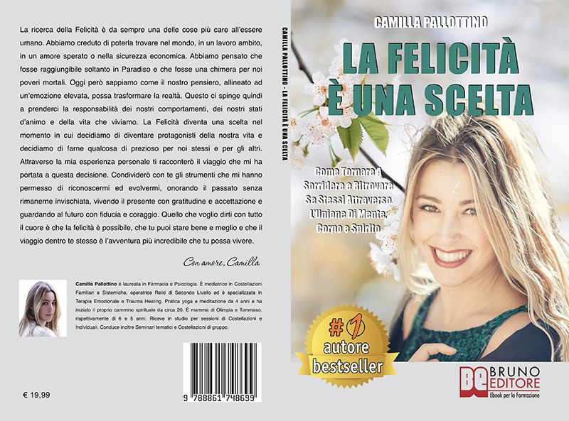 Camilla Pallottino: “La Felicità È Una Scelta” è Bestseller su Amazon