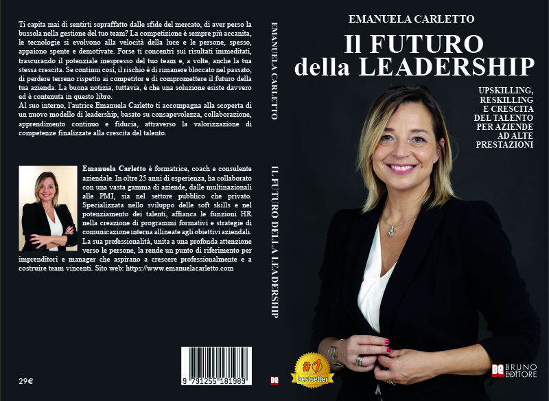 Emanuela Carletto lancia il Bestseller “Il Futuro Della Leadership” Emanuela Carletto_Amazon.indd