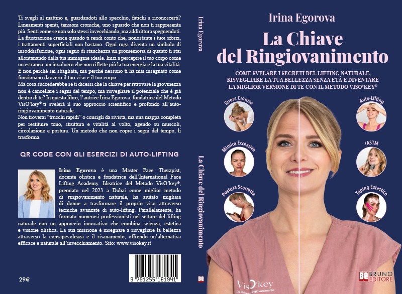 Irina Egorova lancia il libro “La Chiave Del Ringiovanimento” Irina Egorova_Amazon.indd