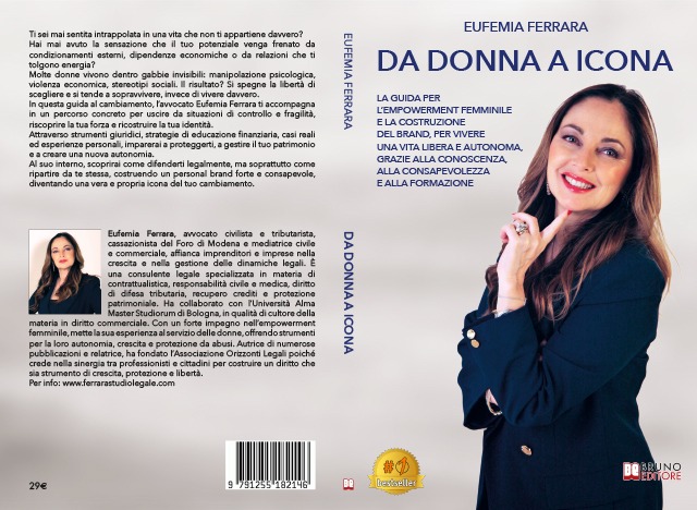 Eufemia Ferrara lancia il Bestseller “Da Donna A Icona” Eufemia Ferrara_Amazon.indd