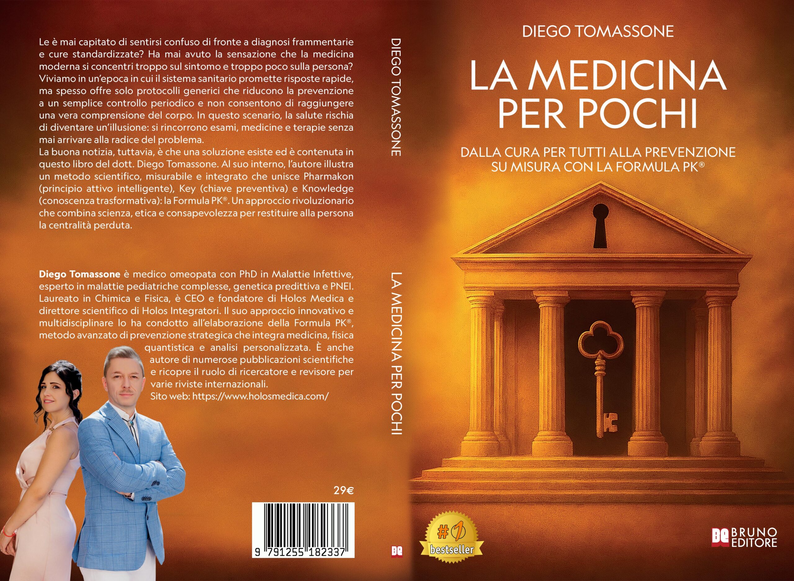 Diego Tomassone lancia il Bestseller “La Medicina Per Pochi” COVER-PROMO
