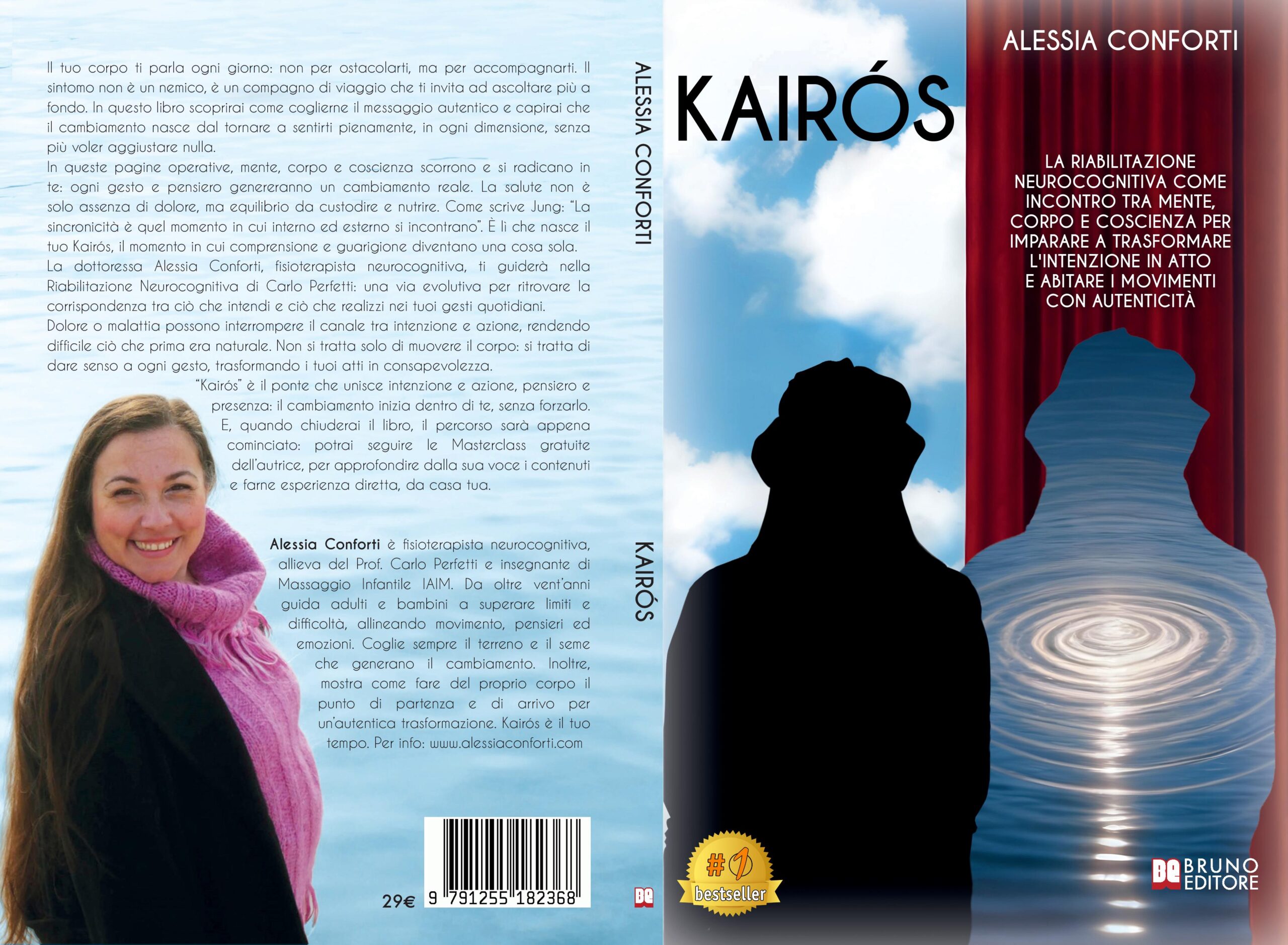 Alessia Conforti lancia il Bestseller “Kairós” sulla Riabilitazione Neurocognitiva COVER-PROMO