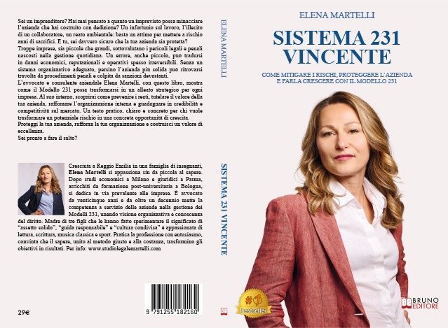 Elena Martelli lancia il Bestseller “Sistema 231 Vincente” Elena Martelli_Amazon.indd