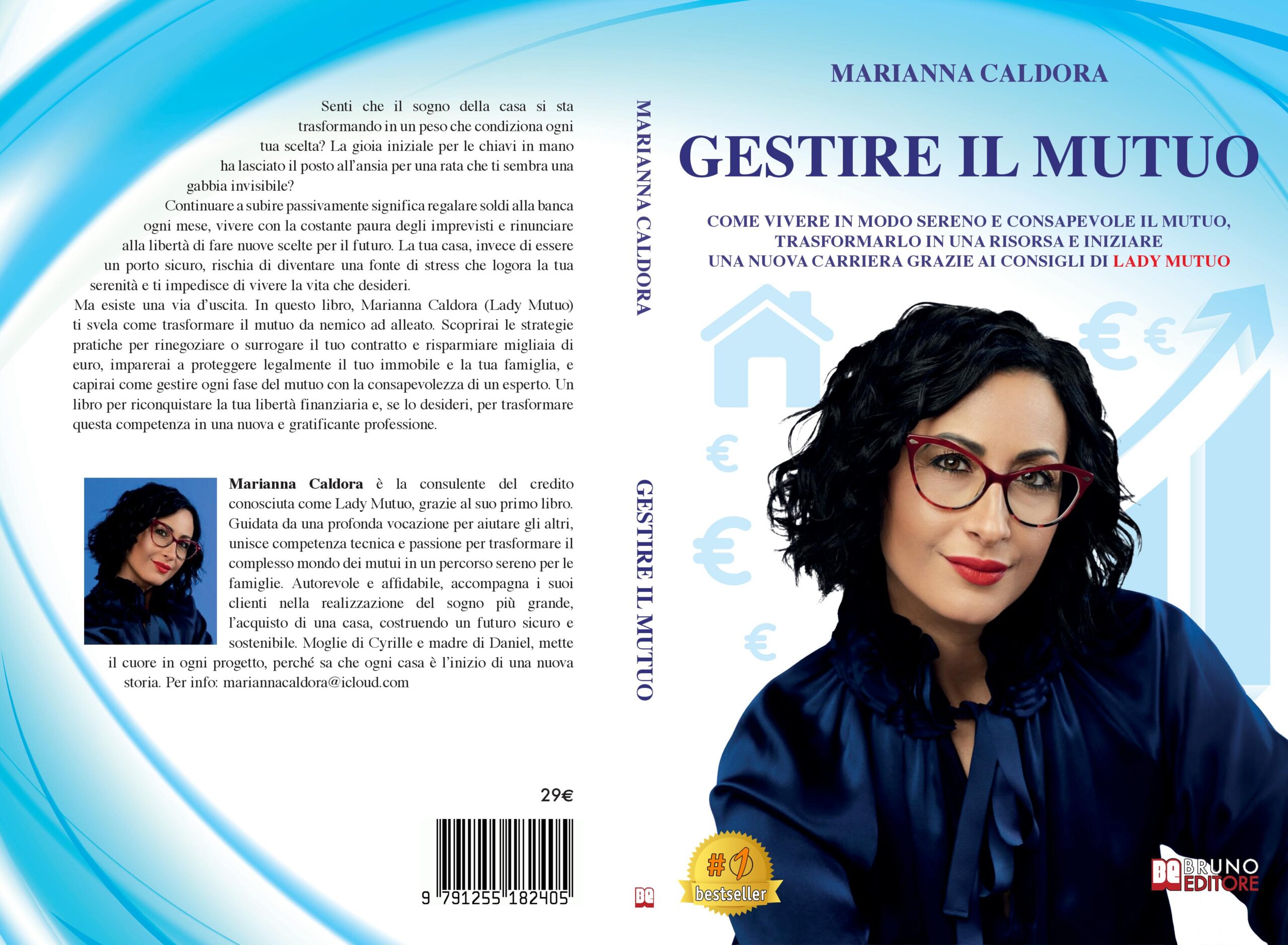 Marianna Caldora lancia il Bestseller “Gestire Il Mutuo” COVER-PROMO