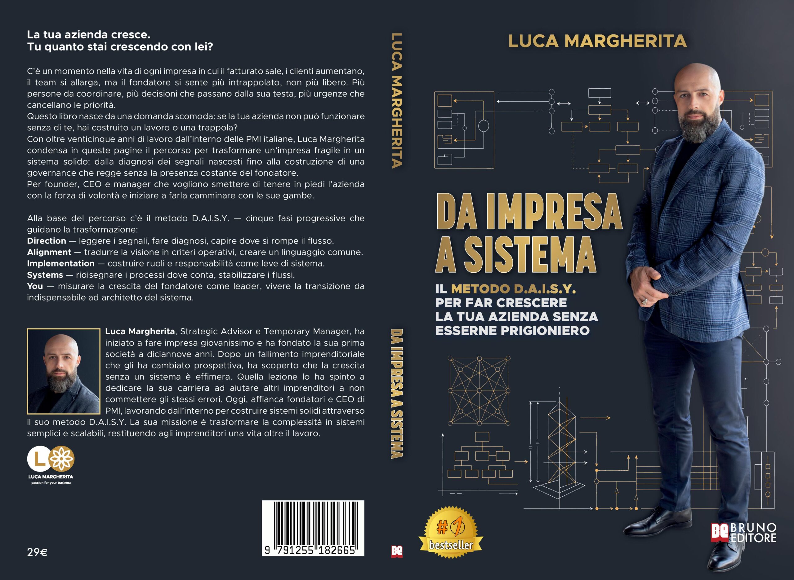 Luca Margherita lancia il Bestseller «Da Impresa A Sistema» COVER-PROMO