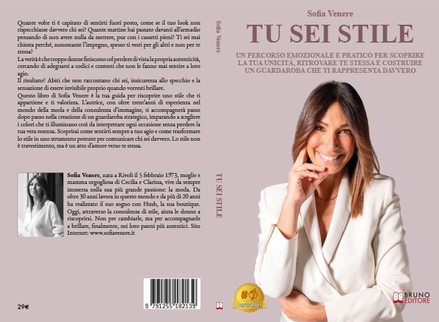 Sofia Venere lancia il Bestseller “Tu Sei Stile” Sofia Venere_Amazon.indd