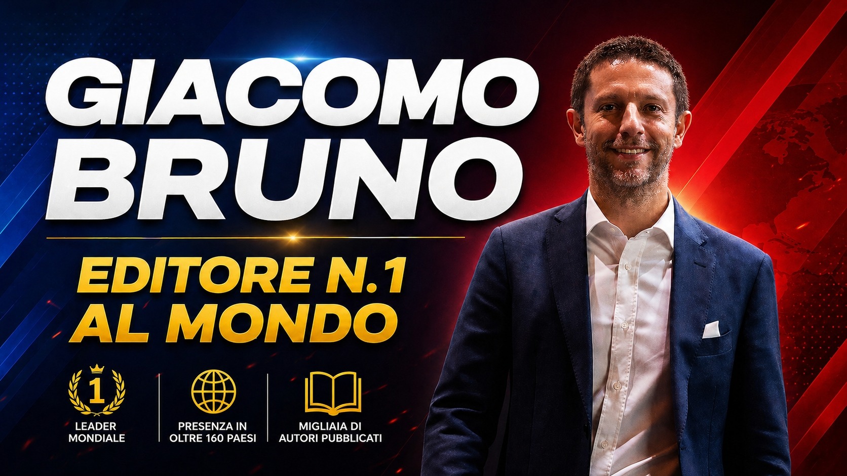 Giacomo Bruno è l’editore n.1 al mondo per numero di pubblicazioni GIACOMO-BRUNO-EDITORE