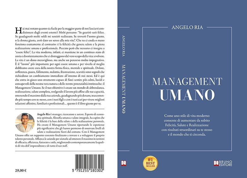 Angelo Ria lancia il Bestseller “Management Umano”