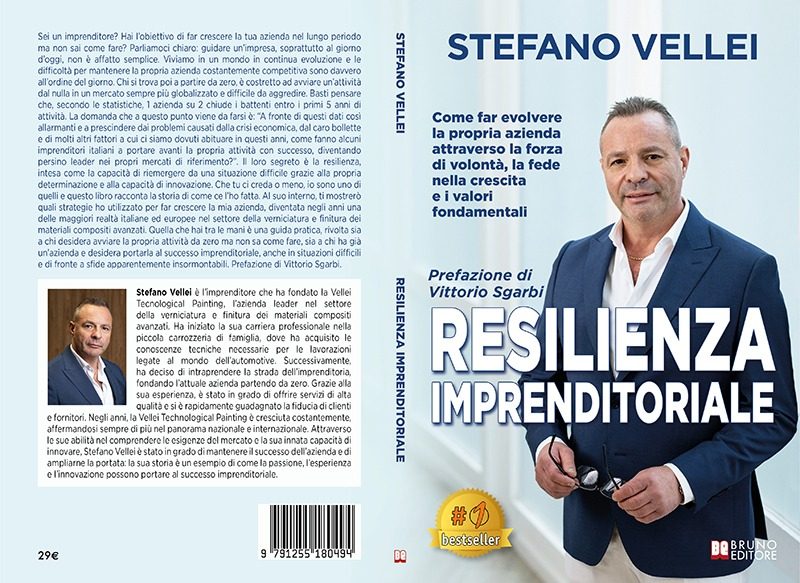 Stefano Vellei lancia il Bestseller “Resilienza Imprenditoriale”