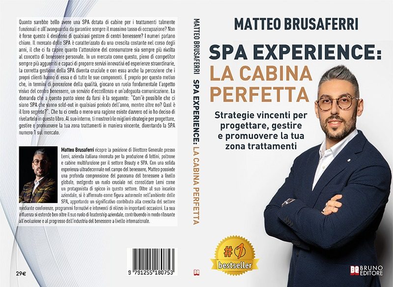 Matteo Brusaferri lancia il Bestseller “Spa Experience: La Cabina Perfetta”