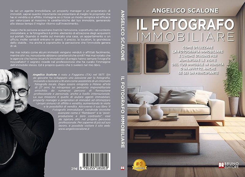 Angelico Scalone lancia il Bestseller “Il Fotografo Immobiliare”