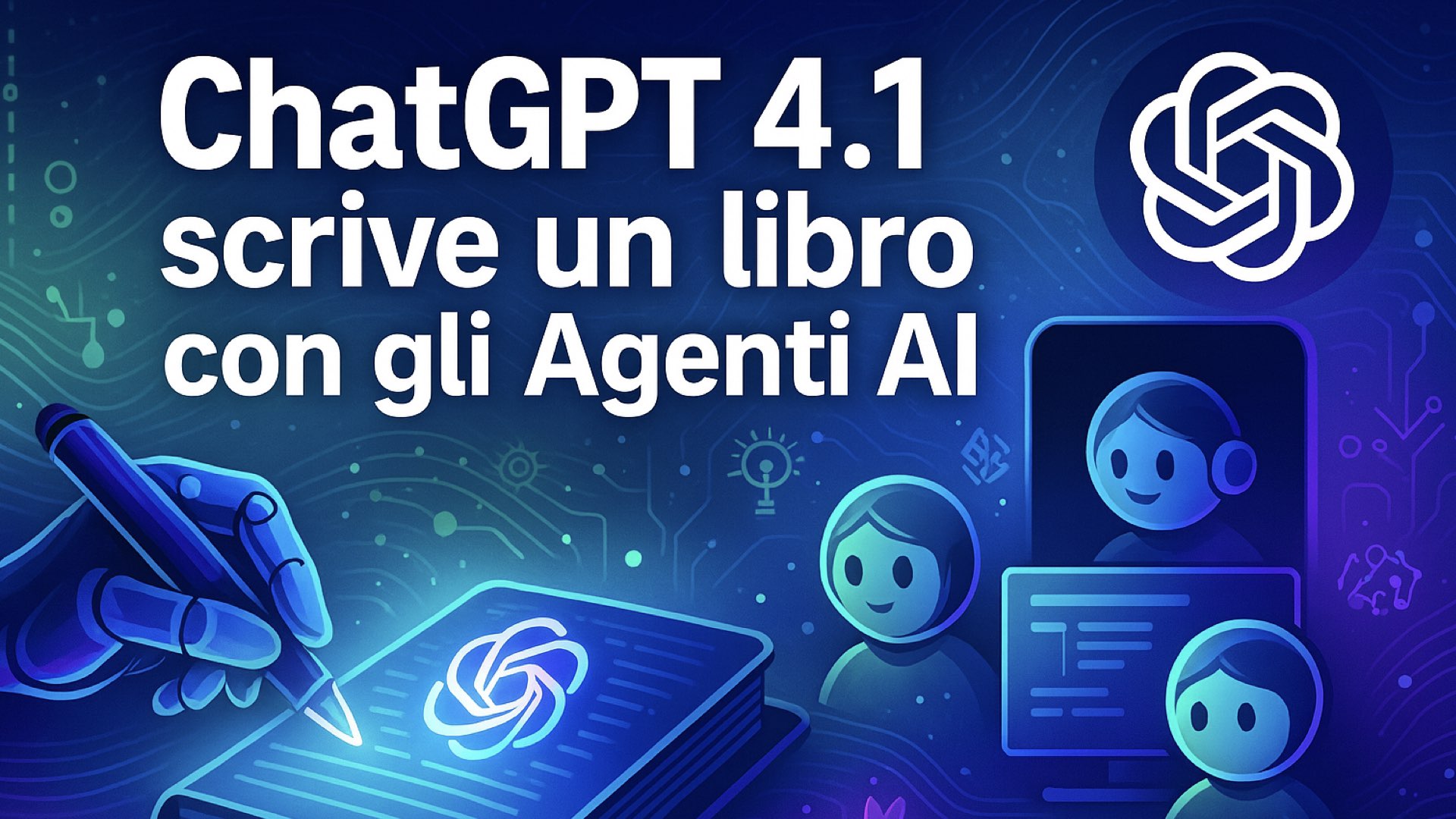 ChatGPT 4.1 testato sugli Agenti AI per creare un libro