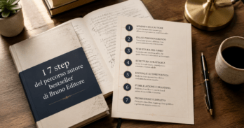 I 7 step del percorso autore bestseller di Bruno Editore percorso autore bestseller 7 step