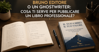Confronto Bruno Editore o un ghostwriter: cosa ti serve per pubblicare un libro professionale? Confronto tra Bruno Editore e un ghostwriter per pubblicare un libro professionale