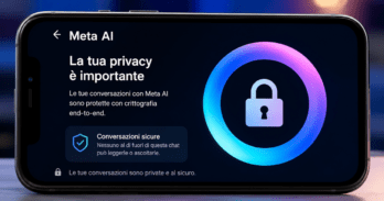 Come disinstallare Meta AI definitivamente: è possibile farlo Schermata WhatsApp con l'icona di Meta AI e la domanda disinstallare Meta AI è possibile