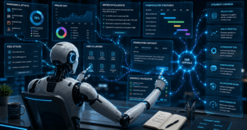 Cos è un agente AI intelligente: differenze rispetto ai chatbot Schema visuale di un agente AI intelligente che gestisce task autonomi con strumenti multipli