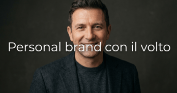 Personal brand con il volto: perché nascondersi dietro un logo non funziona più Imprenditore in primo piano: personal brand con il volto reale, non un logo