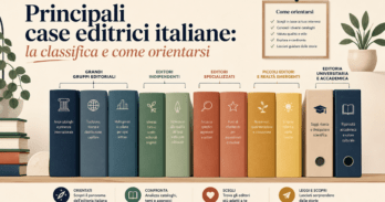 Principali case editrici italiane: la classifica e come orientarsi Illustrazione delle principali case editrici italiane divise per categoria e modello editoriale