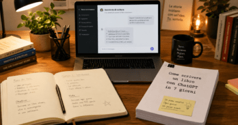 Come scrivere un libro con ChatGPT in 7 giorni: metodo passo dopo passo Schema visuale per scrivere un libro con ChatGPT in 7 giorni con piano passo dopo passo