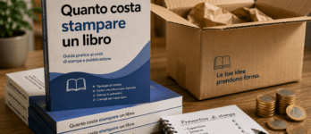 Stampa del libro: quanto costa e come scegliere Libro stampato e monete che illustrano quanto costa stampare un libro professionale
