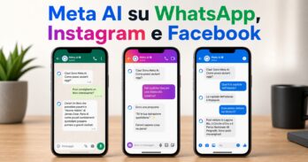 Meta AI su WhatsApp Instagram e Facebook come funziona meta-ai-whatasapp